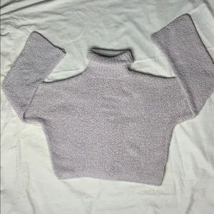 Urban Outfitters Cropped Turtleneck Sweater